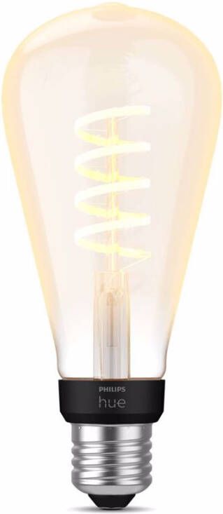Philips Hue Filament Edisonlamp ST72 E27 1 pack warm tot koelwit licht online kopen