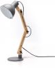 Aigostar 13as8 Bureaulamp Design Tafellamp In Hoogte Verstelbaar En Kantelbaar H455mm E27 Fitting Grijs online kopen