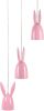 Beliani Rabbit Kinderlamp roze ijzer online kopen