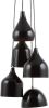 Beliani Savio Hanglamp zwart metaal online kopen