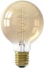 Calex Led Lamp Globe Filament G80 E27 Fitting Dimbaar 4w Warm Wit 2100k Goud online kopen