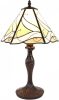 Clayre & Eef Beige Tafellamp Tiffany Ø 31*43 Cm E27/max 1*60w 5ll 6189 online kopen