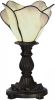 Clayre & Eef Cremekleurige Tafellamp Tiffany Ø 20*30 Cm E14/max 1*25w 5ll 6099n online kopen