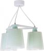 Dalber Kinderkamer hanglamp Vichy 3 lichts turquoise 80224H online kopen