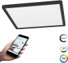 EGLO connect.z Rovito Z Smart Plafondlamp 29, 5 cm Zwart/Wit online kopen