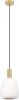 Eglo Gouden hanglamp Manzanares met wit glas 900305 online kopen