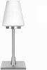 Highlight Tafellamp Oscar Touch H 27 Cm Ø 10 Cm Mat Chroom online kopen