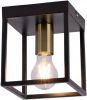 Lamponline Paul Neuhaus Plafondlamp Fabio B 15 Cm H 20 Cm Zwart Goud online kopen