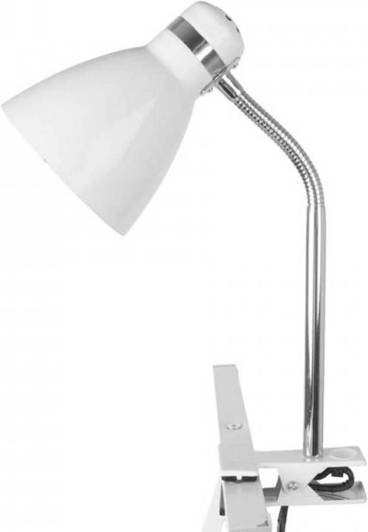 Leitmotiv Tafellampen Clip On Lamp Study Metal Wit online kopen