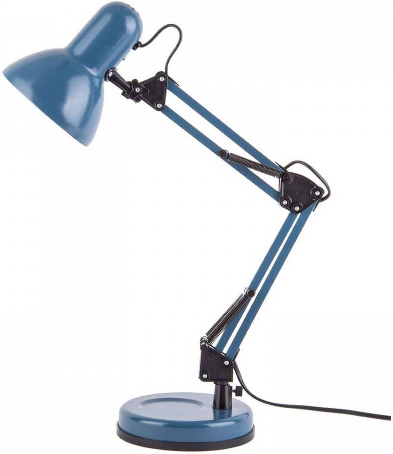 Leitmotiv Tafellamp Hobby 12, 5 X 55 Cm E27 Staal 25w Blauw online kopen