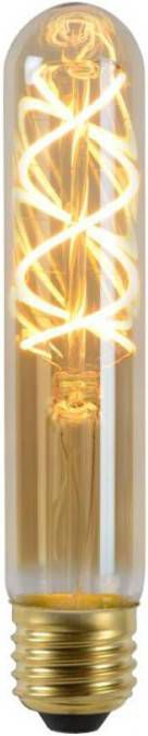 Lucide LED Bulb Filament lamp E27 amber Ø3 cm h14 cm Leen Bakker online kopen