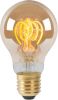 Lucide LED Bulb Filament lamp E27 5W amber Ø6 cm Leen Bakker online kopen