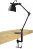 Urban Interiors klemlamp 'Worker' Ø12cm, kleur Vintage Black online kopen