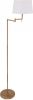 Steinhauer Vloerlamp Mexlite 154cm bronsbruin met witte kap 5894BR online kopen