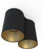 Nowodvorski Lighting Plafondlamp Eye Tone II, zwart/goud online kopen