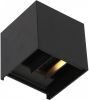 Steinhauer Buitenlamp Boxx Incl. Led 2 Lichts Dag Nacht Sensor Zwart online kopen