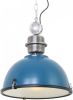 Steinhauer Hanglamp Bikkel blauw met metaalgrijs 7586PE online kopen