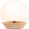 Steinhauer Ancilla tafellamp 16, 5cm hoog hout online kopen