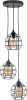 Urban Interiors hanglamp 3 lichts, kleur Vintage Black online kopen