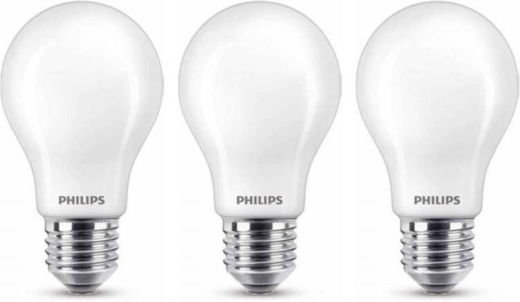 Philips LED standaard lamp mat niet dimbaar(3 pack) E27 A60 7W 806… online kopen
