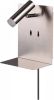 Trio international Wand lamp Element met schapje mat nikkel 222570207 online kopen