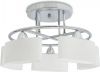 VidaXL Plafondlamp met ellipsvormige glazen kappen 5xE14 200W online kopen