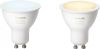 Philips Hue Led Spot Gu10 White Ambiance Bluetooth Duo Pack online kopen