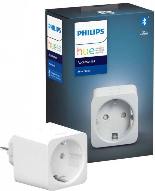 Philips Hue Smart Plug Slimme Stekker Bluetooth Vierkant Wit online kopen