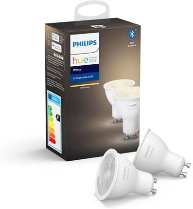 Philips Hue Lampen Bluetooth 2xGU10 Warm Wit Licht MA 929001953502 online kopen