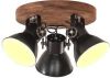 VidaXL Plafondlamp industrieel 25 W E27 42x27 cm gitzwart online kopen
