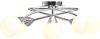 VidaXL Plafondlamp Met Keramieken Bolvormige Kappen Voor 5xe14 Wit online kopen