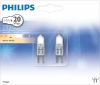 Philips 2010071020 halogeenlamp G4 20W 232Lm capsule 2 stuks online kopen