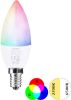 Mi-Light Mi light Miboxer Led Lamp Smart Kaarslamp Wifi Led Slimme Led 4w E14 Fitting Rgb+cct Aanpasbare Kleur online kopen