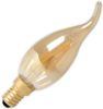 Trendhopper Calex LED Full Glass Filament Tip Candle lamp 240V 3, 5W 200lm E14 BXS35, Gold 2100K CRI80 Dimmable, energy label A+ online kopen