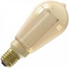 Trendhopper Calex LED Glassfiber Rustiek Lamp 220 240V 3, 5W 100lm E27 ST64, Goud 1800K dimbaar online kopen