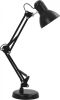 VidaXL Bureaulamp met verstelbare arm E27 zwart online kopen