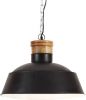 VIDAXL Hanglamp industrieel E27 42 cm zwart online kopen