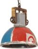 VIDAXL Hanglamp industrieel rond 25 W E27 30 cm meerkleurig online kopen