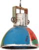 VIDAXL Hanglamp industrieel rond 25 W E27 40 cm meerkleurig online kopen