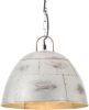 VidaXL Hanglamp industrieel vintage rond 25 W E27 31 cm zilverkleurig online kopen
