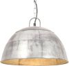 VidaXL Hanglamp industrieel vintage rond 25 W E27 41 cm zilverkleurig online kopen