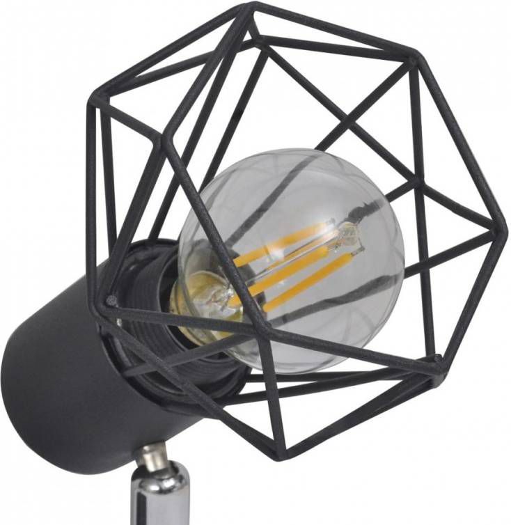 dichtheid Berri ledematen VidaXL Lamp in industriële stijl met 4 LED spotjes - Lampenwinkel.org