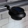 Huismerk Premium 2 Dakgoot LED Solar Lampen Zwart 600mAh online kopen
