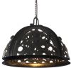 VIDAXL Plafondlamp industrieel kettingwiel ontwerp E27 45 cm online kopen