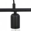 VidaXL Plafondlamp met filament peren 2 W E27 80 cm zwart online kopen