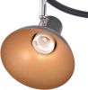 VidaXL Plafondlamp voor 3 peertjes E27 zwart en goud online kopen