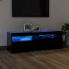 VidaXL Tv meubel Met Led verlichting 120x35x40 Cm Zwart online kopen