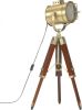 VIDAXL Vloerlamp driepoot 69 cm massief mangohout online kopen
