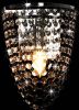 VidaXL Wandlamp met kristallen kralen ovaal E14 zilverkleurig online kopen