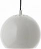 Frandsen Ball Metal Hanglamp Ø 18 cm Pale Grey Glossy online kopen